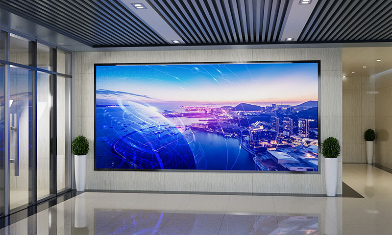 Afișaj LED cu pasă fină de pixeli pentru interior
